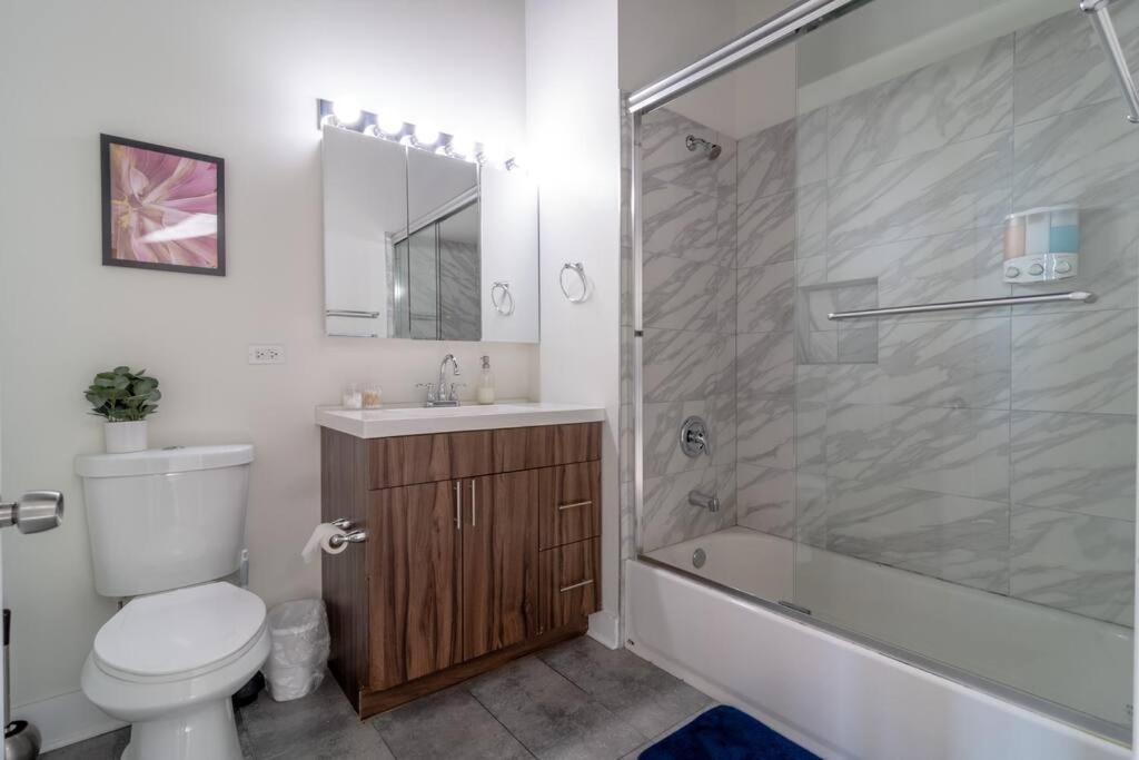 Spacious 2Br Vacation Rental With City View, Optional Parking And Gym Near Mccormick Place & Downtown Chicago Attractions Eksteriør billede